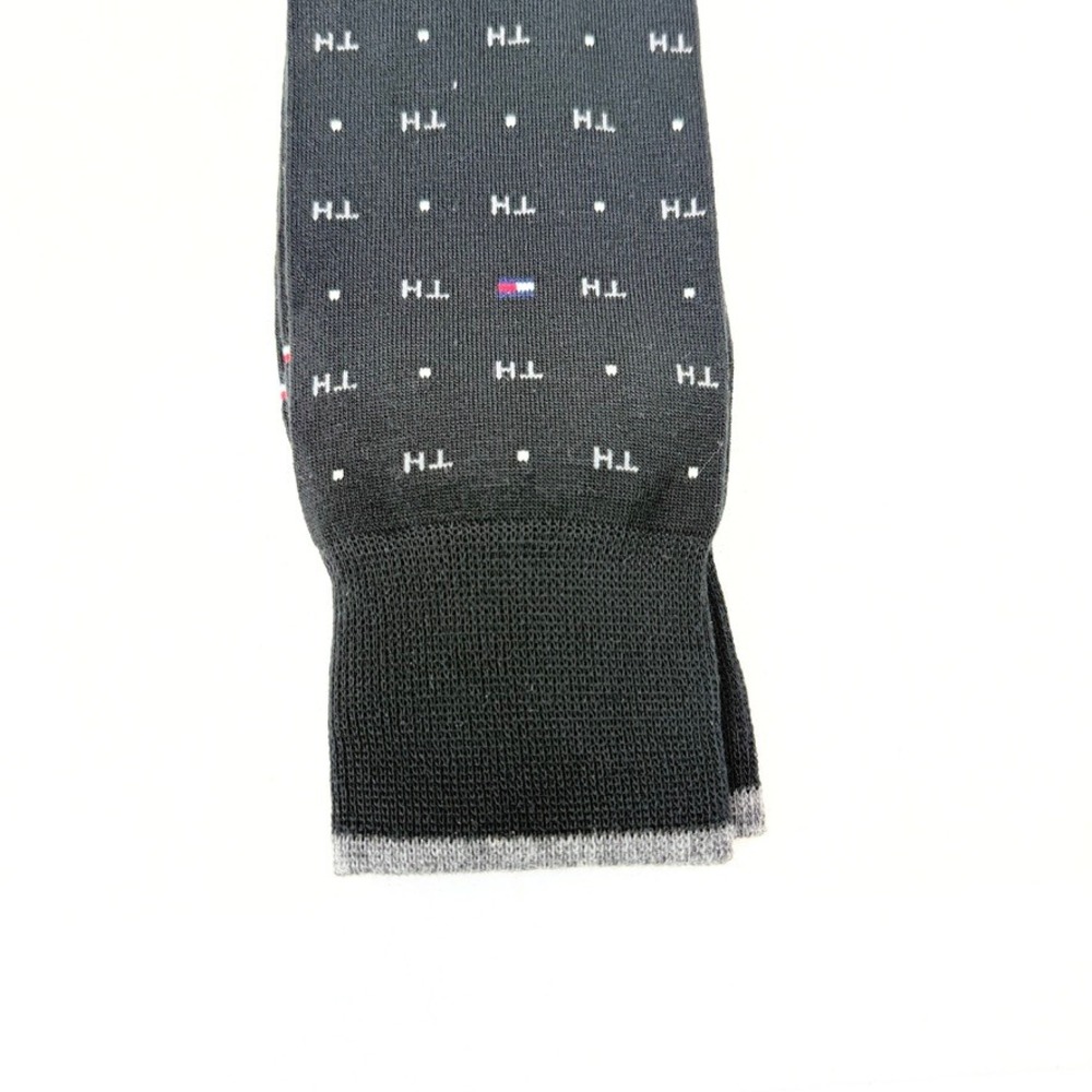 Tommy Hilfiger Mens Dress Socks 5 Pair Pack Black Comfort Blend Size 7-12 - Picture 5 of 7